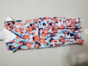 Simply Vera by Vera Wang size Large watercolor dress